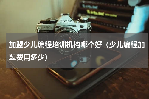 加盟少儿编程培训机构哪个好（少儿编程加盟费用多少）