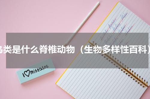鸟类是什么脊椎动物（生物多样性百科）