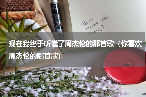 现在我终于听懂了周杰伦的那首歌（你喜欢周杰伦的哪首歌）
