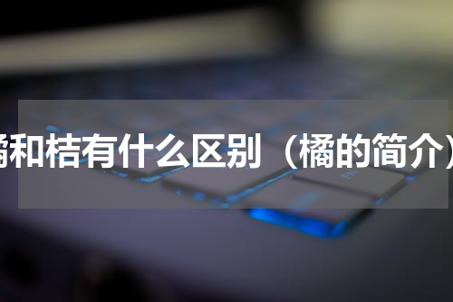 橘和桔有什么区别（橘的简介）