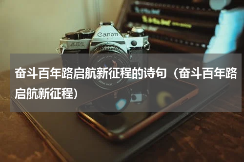 奋斗百年路启航新征程的诗句（奋斗百年路启航新征程）