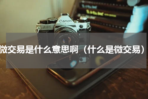 微交易是什么意思啊（什么是微交易）