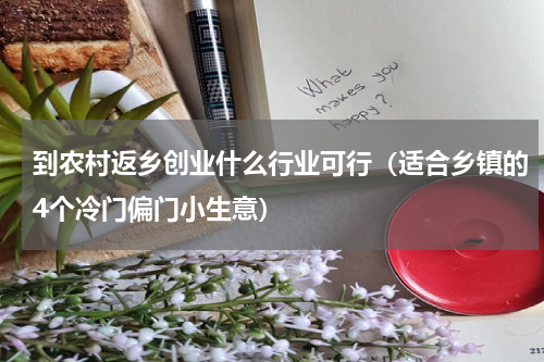 到农村返乡创业什么行业可行（适合乡镇的4个冷门偏门小生意）