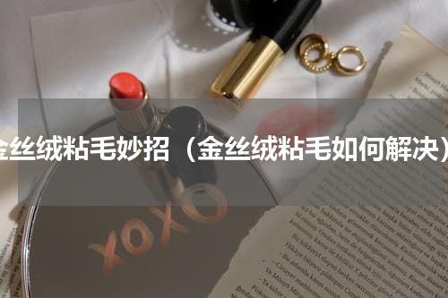 金丝绒粘毛妙招（金丝绒粘毛如何解决）