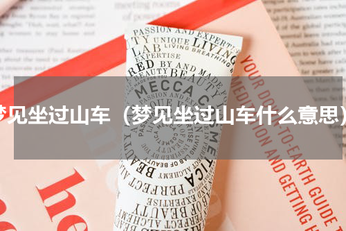 梦见坐过山车（梦见坐过山车什么意思）