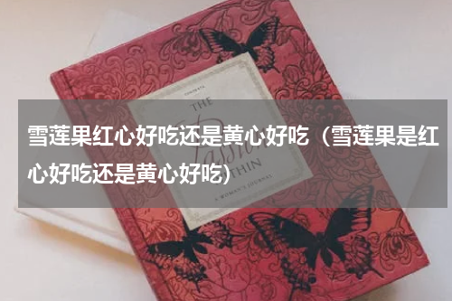 雪莲果红心好吃还是黄心好吃（雪莲果是红心好吃还是黄心好吃）