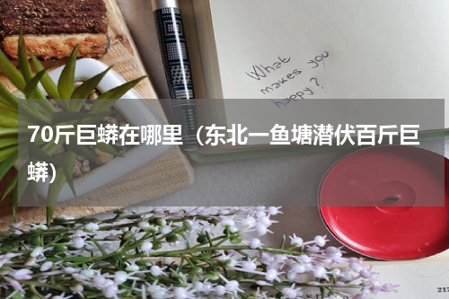70斤巨蟒在哪里（东北一鱼塘潜伏百斤巨蟒）