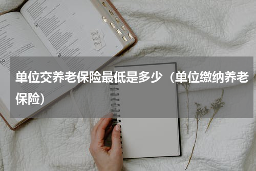 单位交养老保险最低是多少（单位缴纳养老保险）