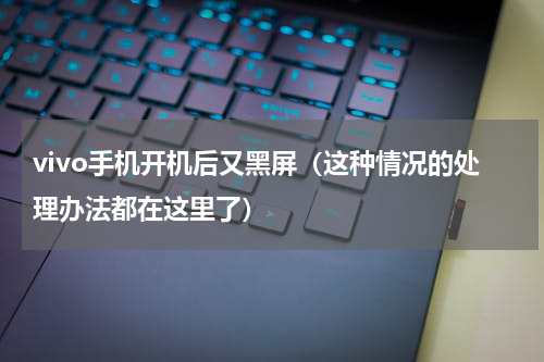 vivo手机开机后又黑屏（这种情况的处理办法都在这里了）