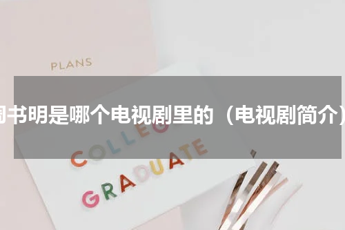 周书明是哪个电视剧里的（电视剧简介）