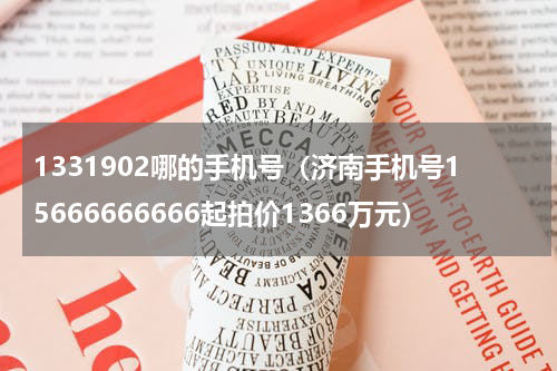 1331902哪的手机号（济南手机号15666666666起拍价1366万元）