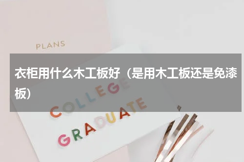 衣柜用什么木工板好（是用木工板还是免漆板）