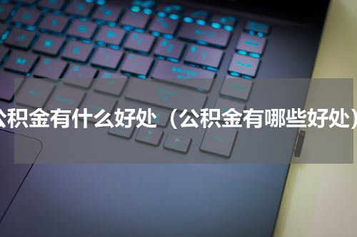公积金有什么好处（公积金有哪些好处）