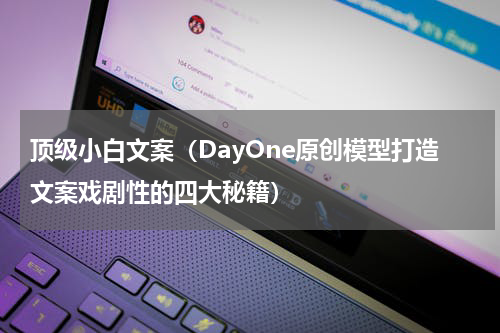 顶级小白文案（DayOne原创模型打造文案戏剧性的四大秘籍）