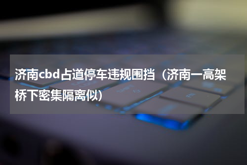 济南cbd占道停车违规围挡（济南一高架桥下密集隔离似）