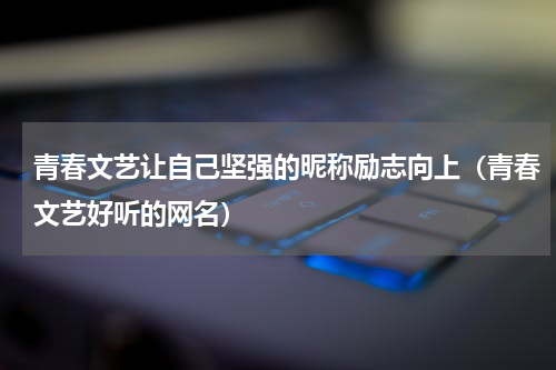 青春文艺让自己坚强的昵称励志向上（青春文艺好听的网名）