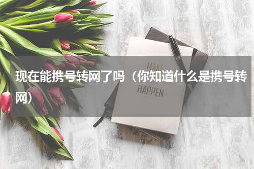 现在能携号转网了吗（你知道什么是携号转网）
