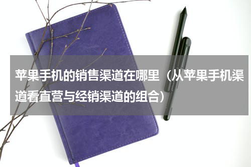 苹果手机的销售渠道在哪里（从苹果手机渠道看直营与经销渠道的组合）