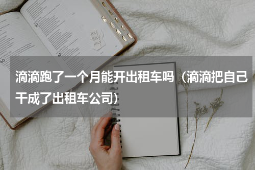 滴滴跑了一个月能开出租车吗（滴滴把自己干成了出租车公司）