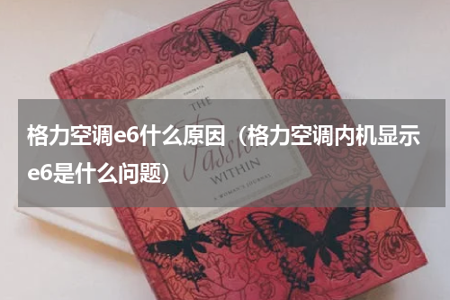 格力空调e6什么原因（格力空调内机显示e6是什么问题）