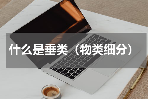 什么是垂类（物类细分）