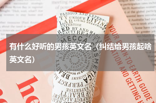 有什么好听的男孩英文名（纠结给男孩起啥英文名）