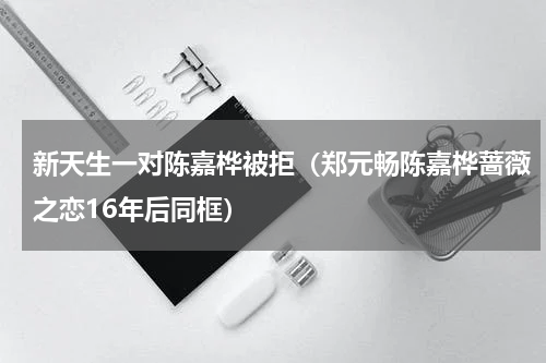 新天生一对陈嘉桦被拒（郑元畅陈嘉桦蔷薇之恋16年后同框）