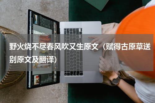 野火烧不尽春风吹又生原文（赋得古原草送别原文及翻译）