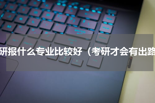 考研报什么专业比较好（考研才会有出路）