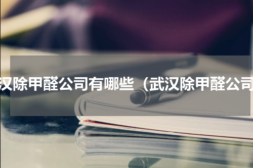 武汉除甲醛公司有哪些（武汉除甲醛公司）
