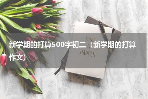 新学期的打算500字初二（新学期的打算作文）