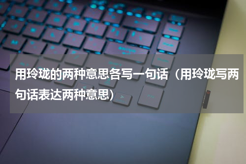 用玲珑的两种意思各写一句话（用玲珑写两句话表达两种意思）