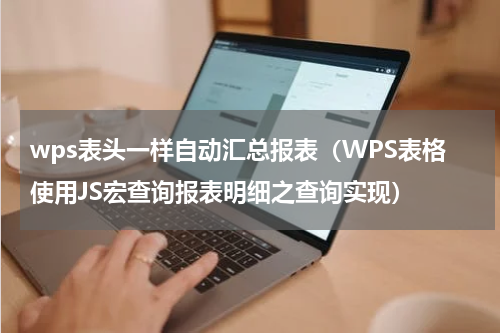 wps表头一样自动汇总报表（WPS表格使用JS宏查询报表明细之查询实现）