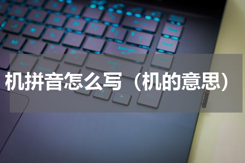机拼音怎么写（机的意思）