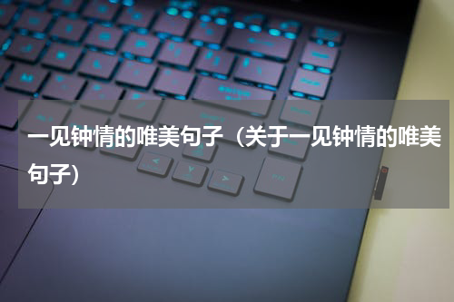 一见钟情的唯美句子（关于一见钟情的唯美句子）