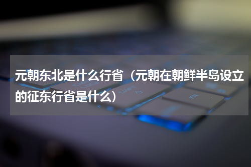 元朝东北是什么行省（元朝在朝鲜半岛设立的征东行省是什么）