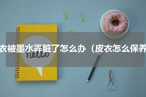 皮衣被墨水弄脏了怎么办（皮衣怎么保养）