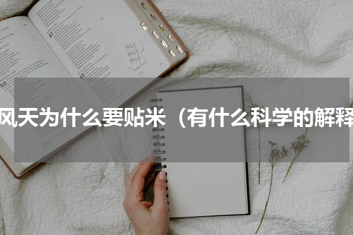 台风天为什么要贴米（有什么科学的解释）