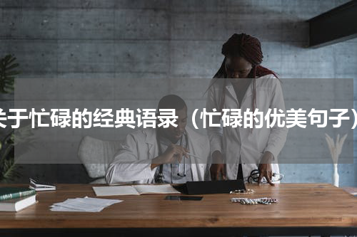 关于忙碌的经典语录（忙碌的优美句子）