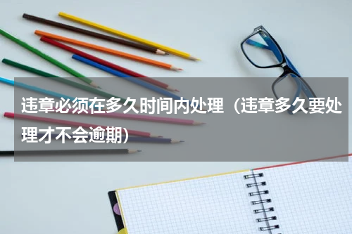违章必须在多久时间内处理（违章多久要处理才不会逾期）