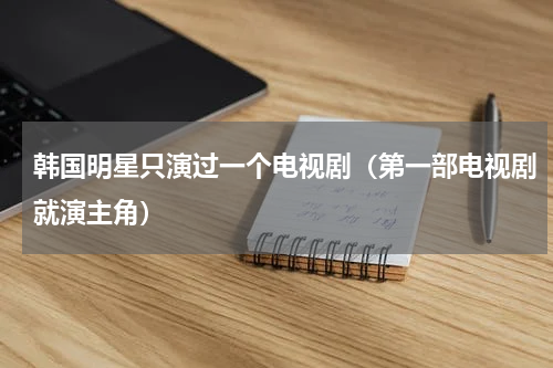 韩国明星只演过一个电视剧（第一部电视剧就演主角）