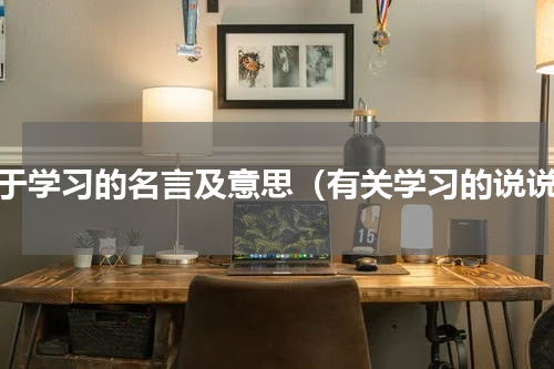 关于学习的名言及意思（有关学习的说说）