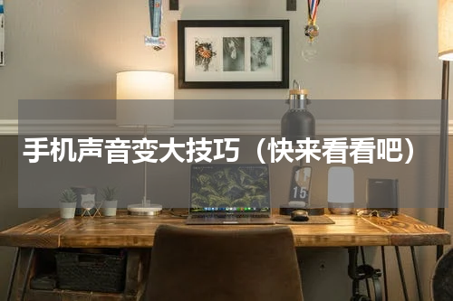 手机声音变大技巧（快来看看吧）