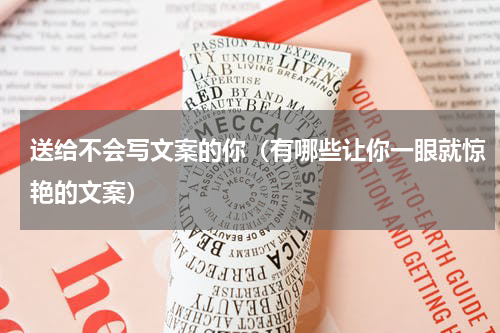 送给不会写文案的你（有哪些让你一眼就惊艳的文案）