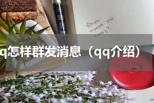 qq怎样群发消息（qq介绍）