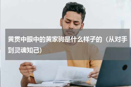黄贯中眼中的黄家驹是什么样子的（从对手到灵魂知己）
