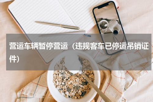 营运车辆暂停营运（违规客车已停运吊销证件）