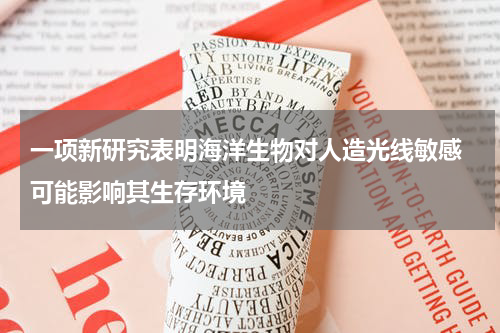 一项新研究表明海洋生物对人造光线敏感 可能影响其生存环境
