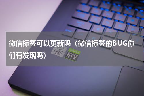 微信标签可以更新吗（微信标签的BUG你们有发现吗）