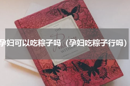 孕妇可以吃粽子吗（孕妇吃粽子行吗）